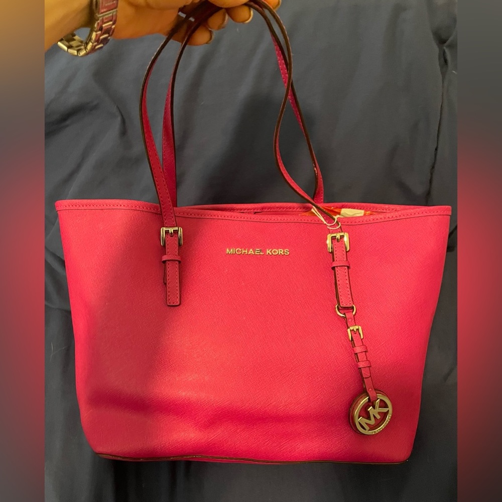Barbie Pink Michael Kors Tote in EUC